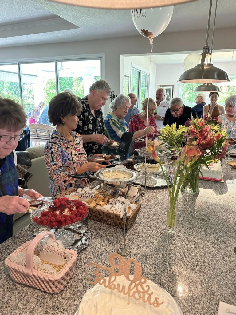 2024 05 11 Barb Birthday Riley Group Food 2